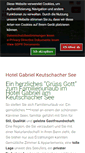Mobile Screenshot of hotelgabriel.at